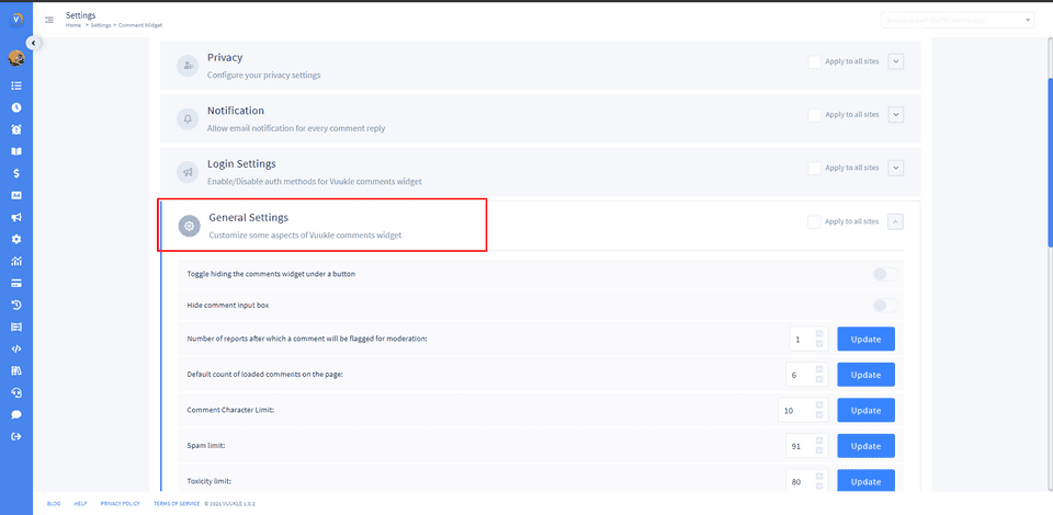 dashboard comment 2
