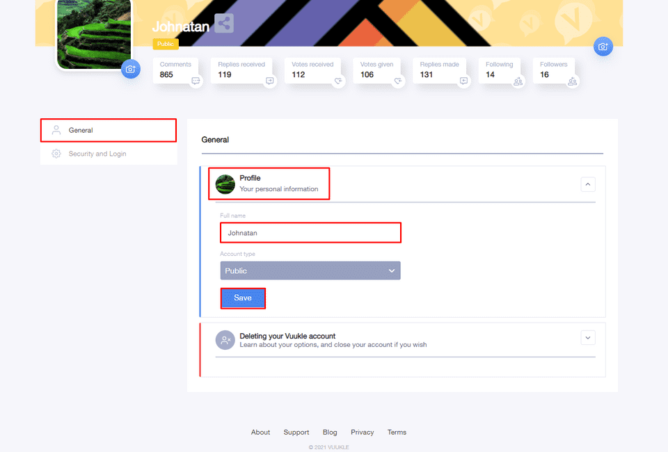 user s profile 4