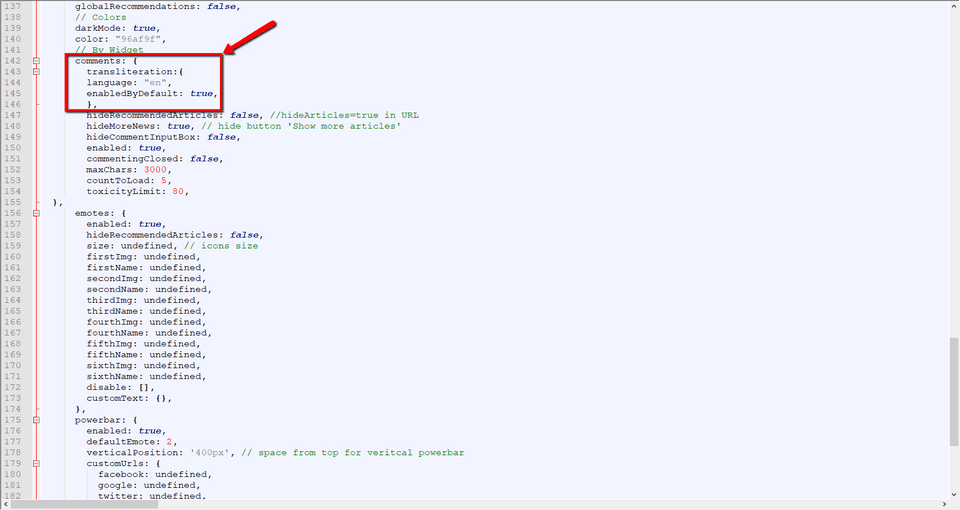 enable transliteration with js 06