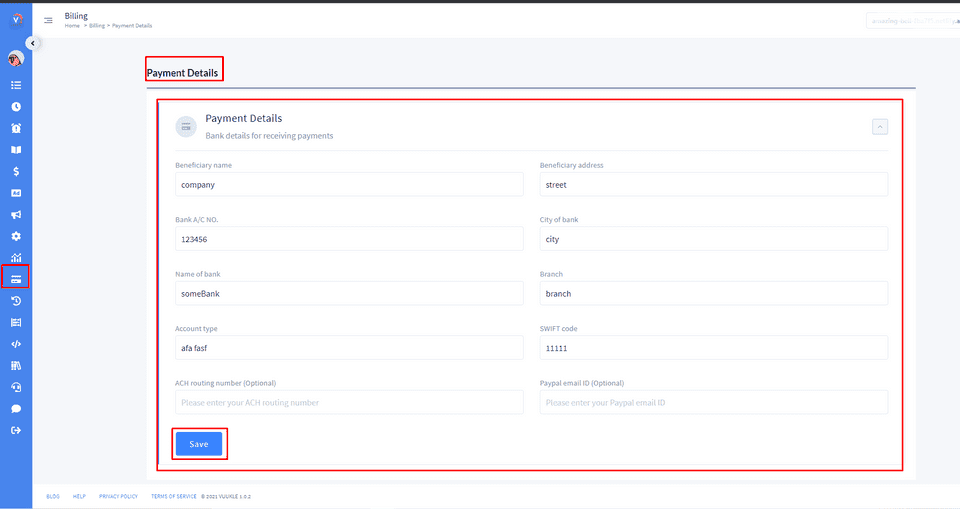 dashboard payment details 1