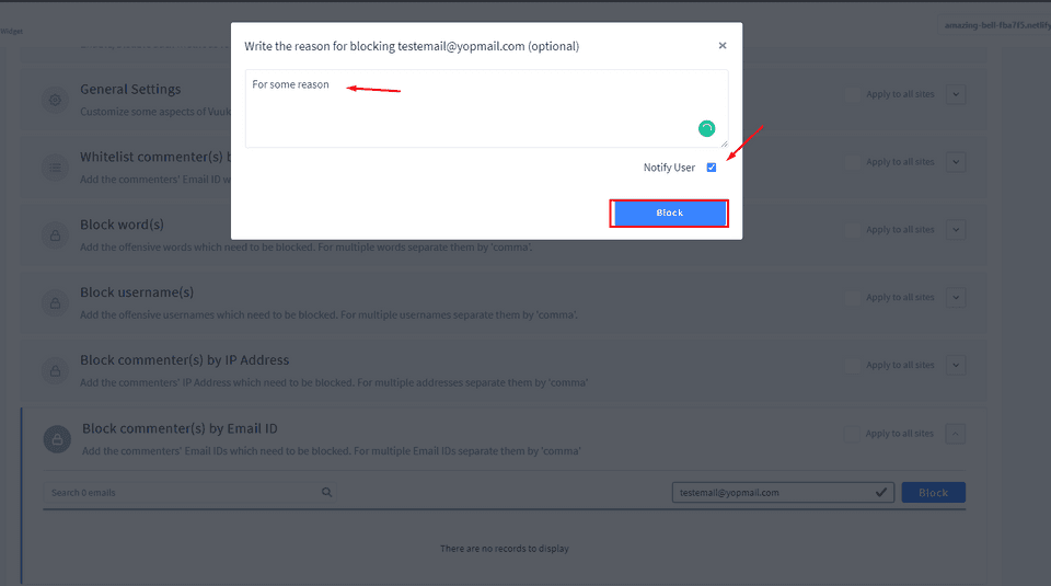 dashboard settings comment 5