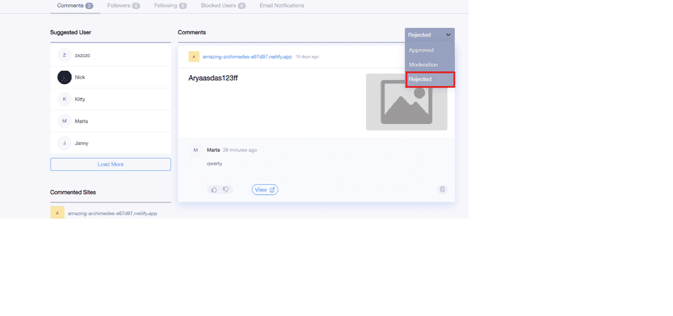 rejected social